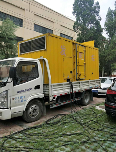 双峰发电车出租-柴油发电机组排烟系统设计要求及其考虑因素