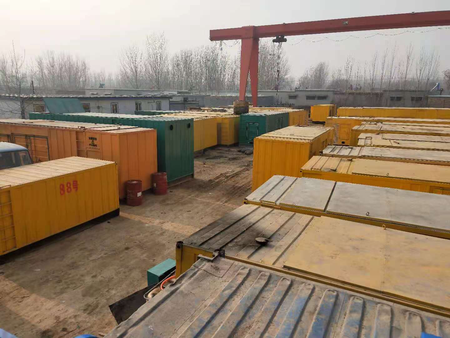双峰租赁发电机-灰尘、风沙对柴油发电机组造成哪些不良影响？